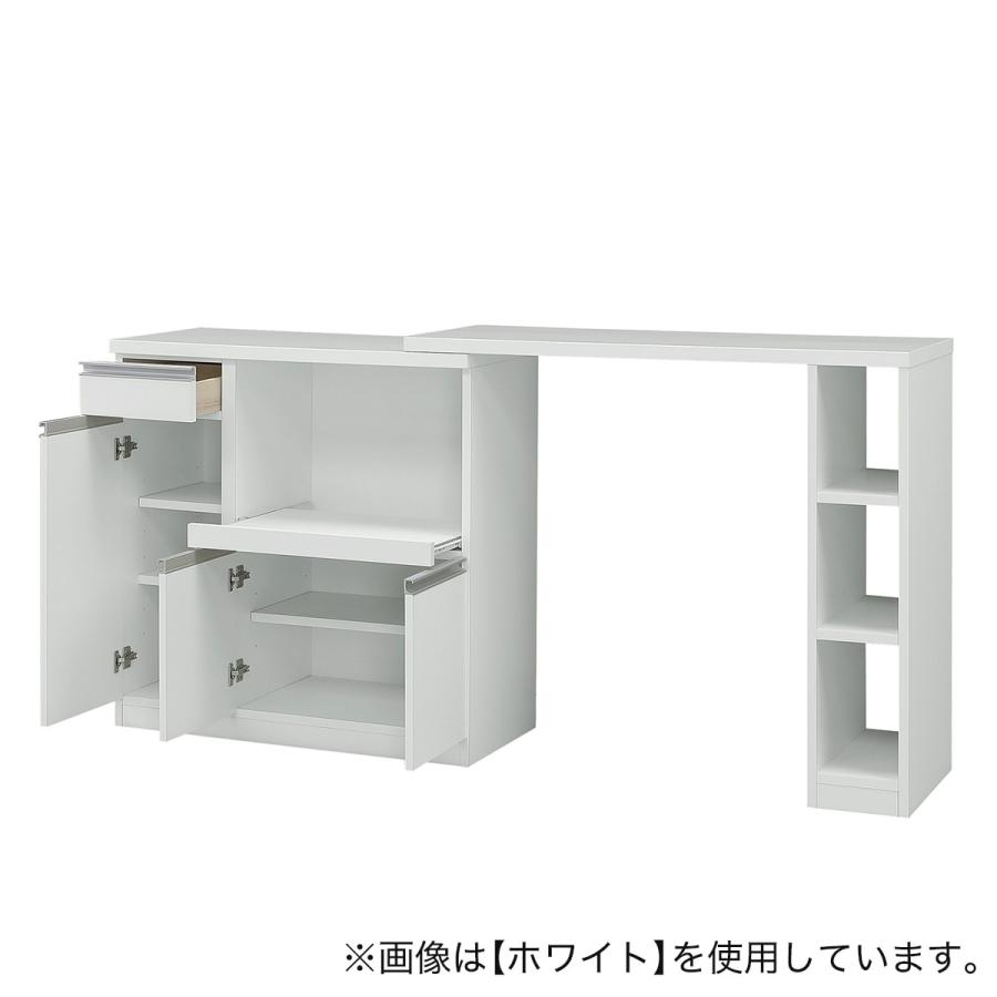 ニトリ（NITORI） 幅調節可能な伸長式カウンター (幅110〜181cm BR