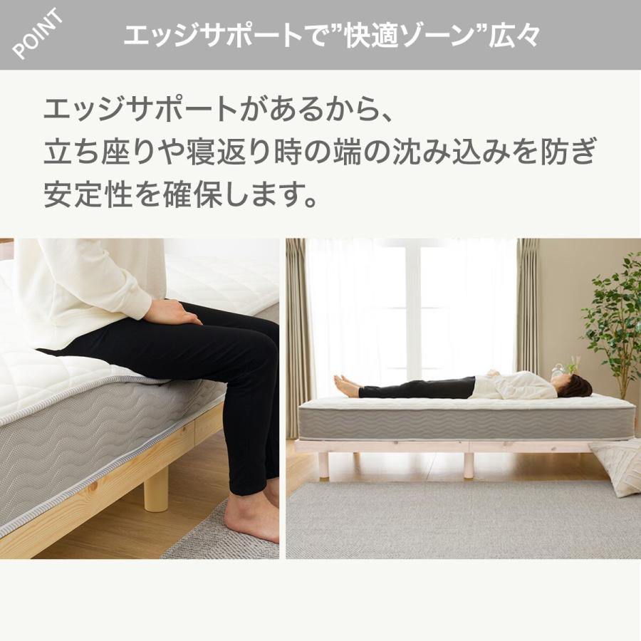 ニトリ（NITORI） マットレス 体圧分散 厚さ20cm セミダブル 圧縮