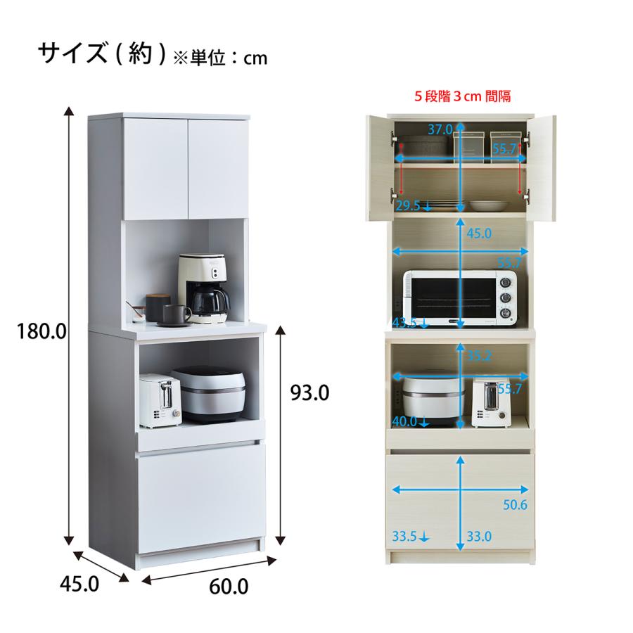 ニトリ（NITORI） キッチンボード(60 WW) ニトリ期間限定：4/7迄