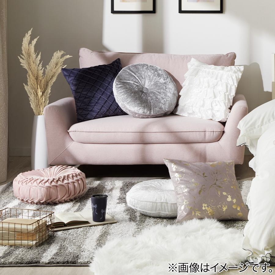 ニトリ（NITORI） 円形クッション(ダリア2 RO) デコホーム : ニトリ