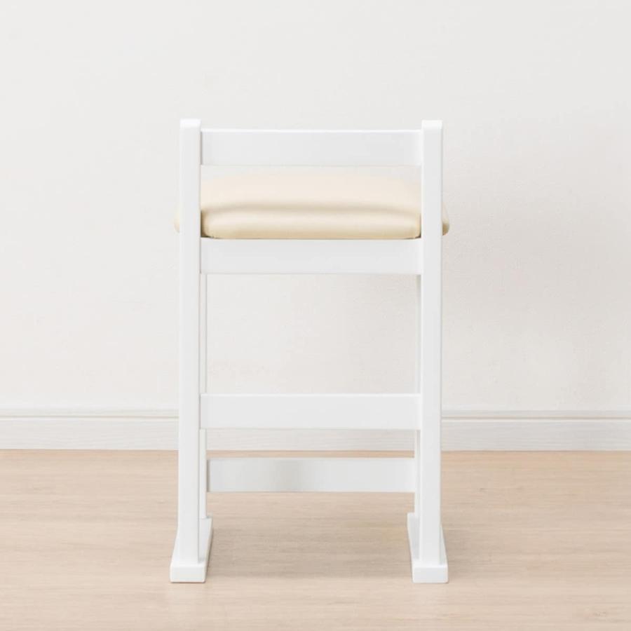 ニトリ（NITORI） ドレッサーチェア(A1 WH) 鏡台 ミラー : ニトリ