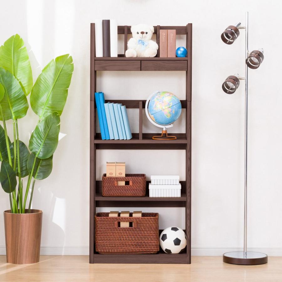 ニトリ（NITORI） オープンシェルフ(ビーノ60 WT) 木製 本棚 ラック