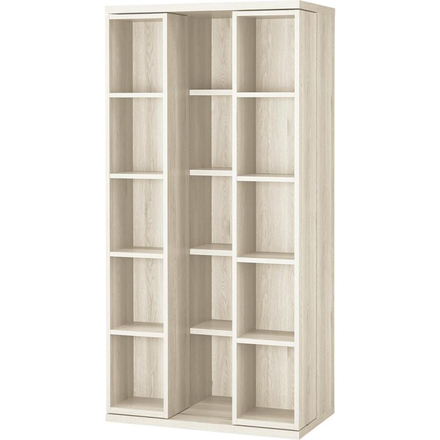 ニトリ（NITORI） Wスライド本棚(L BS004 WW) : ニトリ Yahoo!店