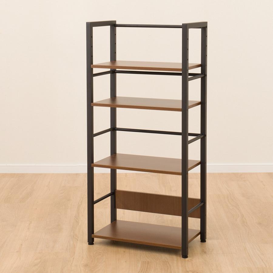 ニトリ（NITORI） ブックシェルフ( ZK004 53 MBR) 本本棚 スチール