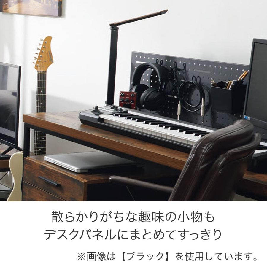 ニトリ（NITORI） デスクパネル( ZK006 80 BK) パソコンデスク PC