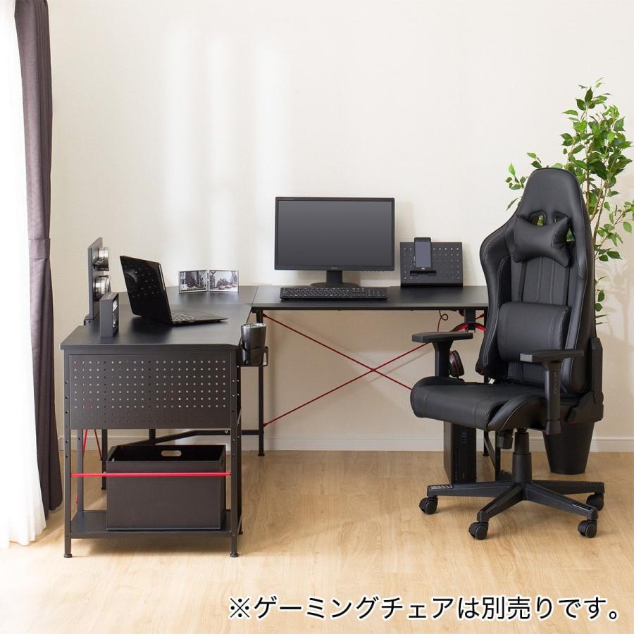 ニトリ（NITORI） ゲーミングL型コーナーデスク(GM003 160 BK