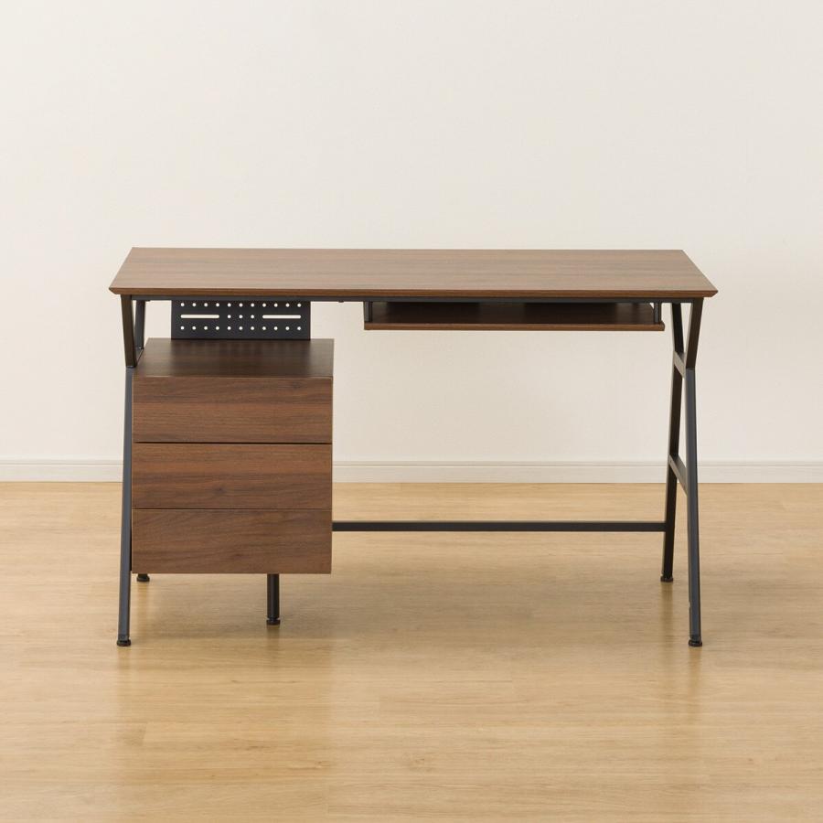 ニトリ（NITORI） デスクワゴン付き(DX001 120 MBR） パソコンデスク