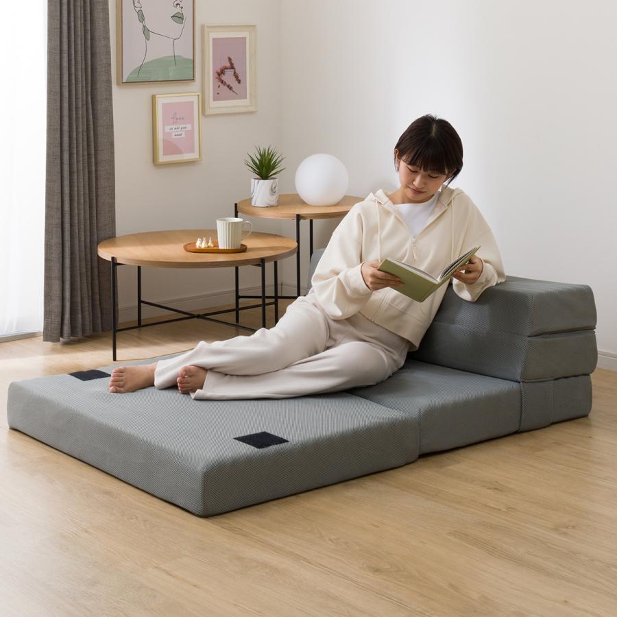 ニトリ（NITORI） ソファになるマットレス マットレス 3way 厚さ12cm