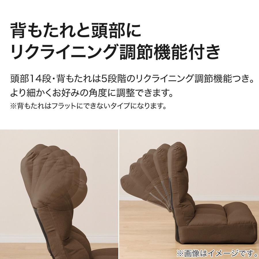 ニトリ（NITORI） つながるハイバックポケットコイル座椅子 2個セット