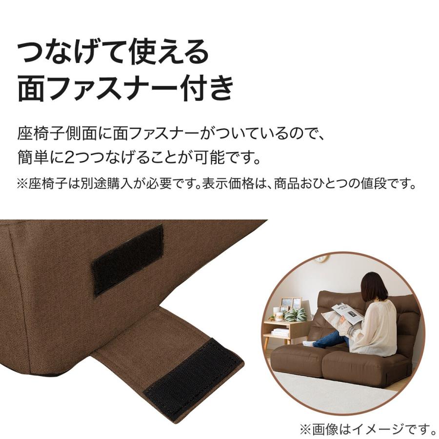 ニトリ（NITORI） つながるハイバックポケットコイル座椅子 2個セット