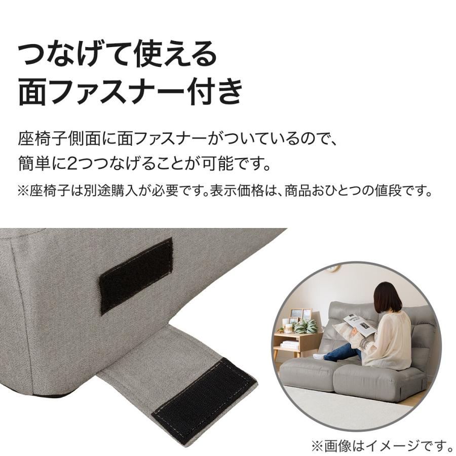 ニトリ（NITORI） つながるハイバックポケットコイル座椅子 2個セット