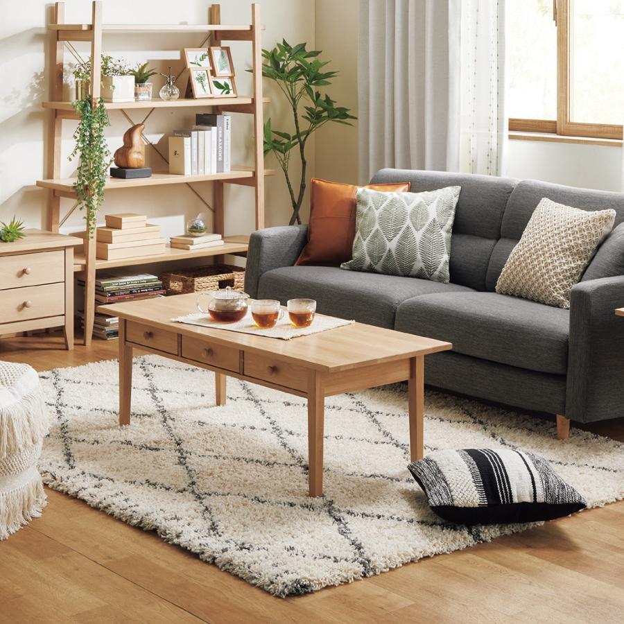 ニトリ（NITORI） アクセントラグ(リラシャグ 160X235) 柄物