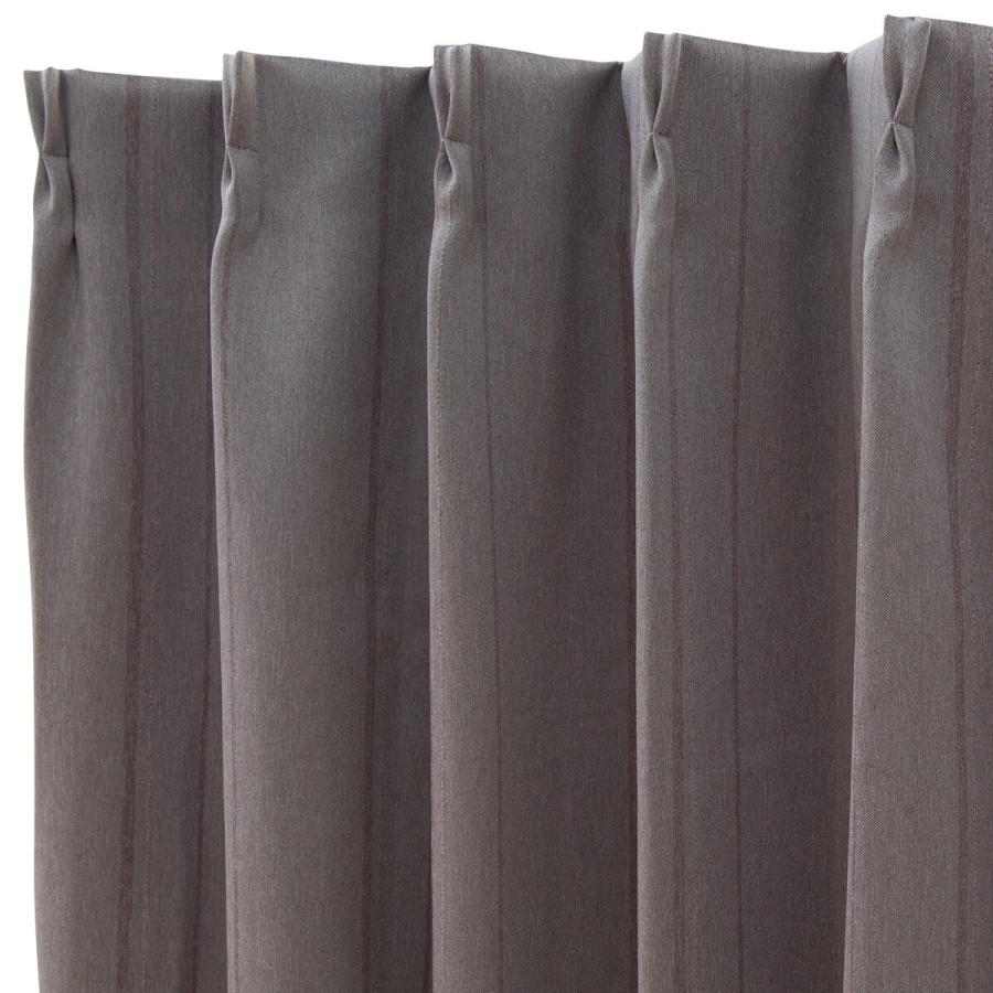 ニトリ（NITORI） 遮光3級カーテン＆レース 4枚セット(NラセットGY