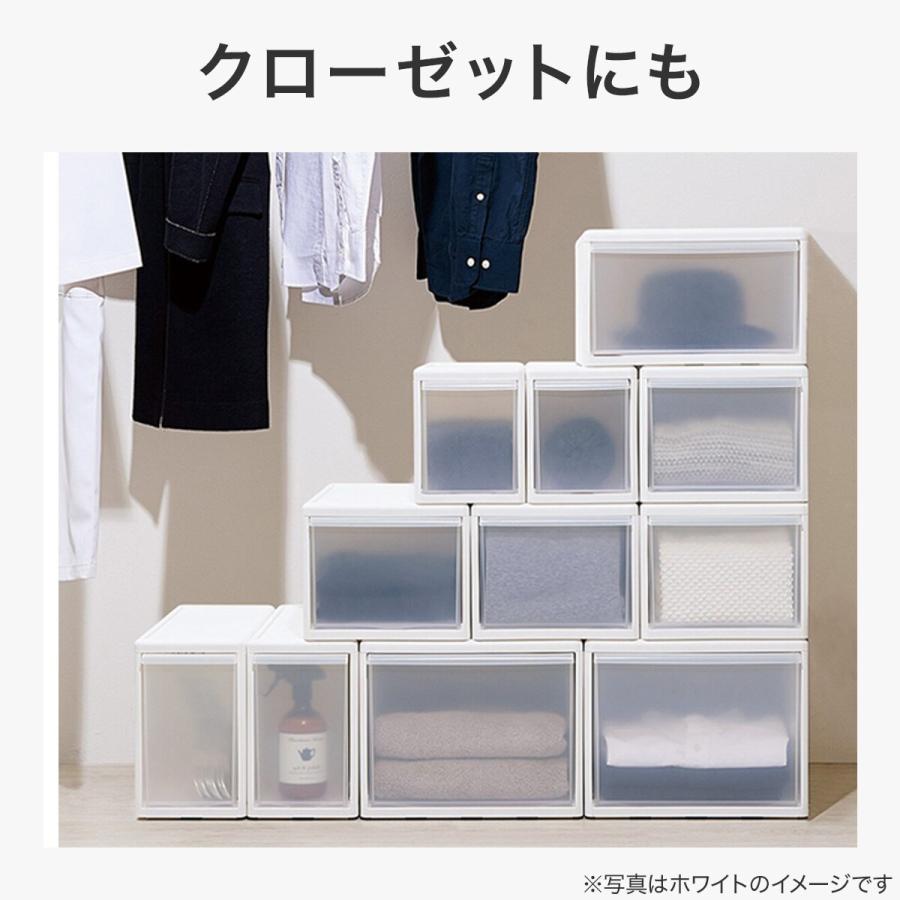 ニトリ（NITORI） 組み合わせて使える収納ケース(スリム Lサイズ 幅17