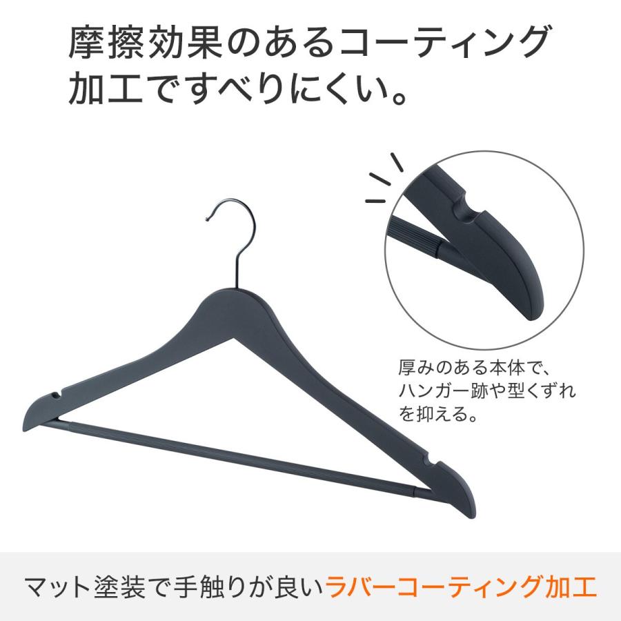 ニトリ（NITORI） ハンガー 3本組(幅44.5cm YK2s02) : ニトリ Yahoo!店