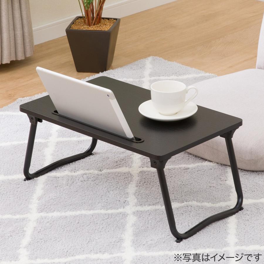 ニトリ（NITORI） 幅48cm 折脚ミニテーブル 折りたたみテーブル(LX1