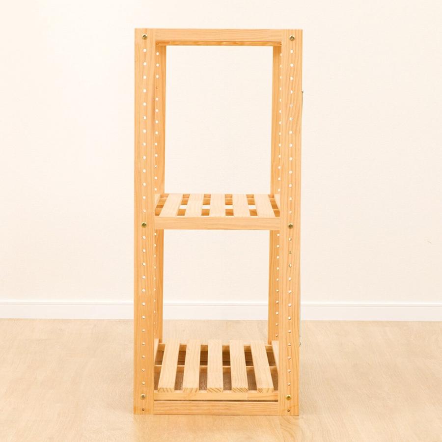 ニトリ（NITORI） パインラック マンクス8240(2段) 木製 本棚 ラック