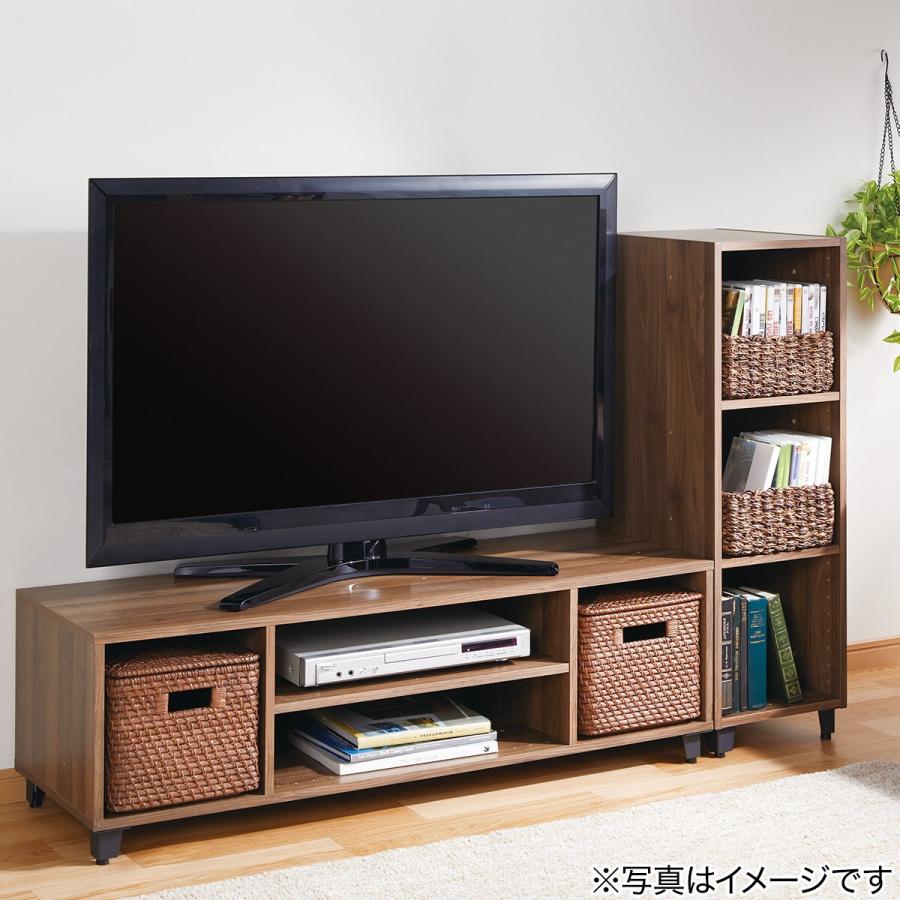 Nクリック 簡単組立て カラーボックス ディープ レギュラー4段