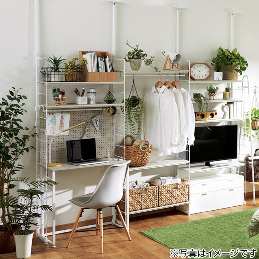 ニトリ（NITORI） Nポルダ用 パンチングボード(幅80cm ホワイト