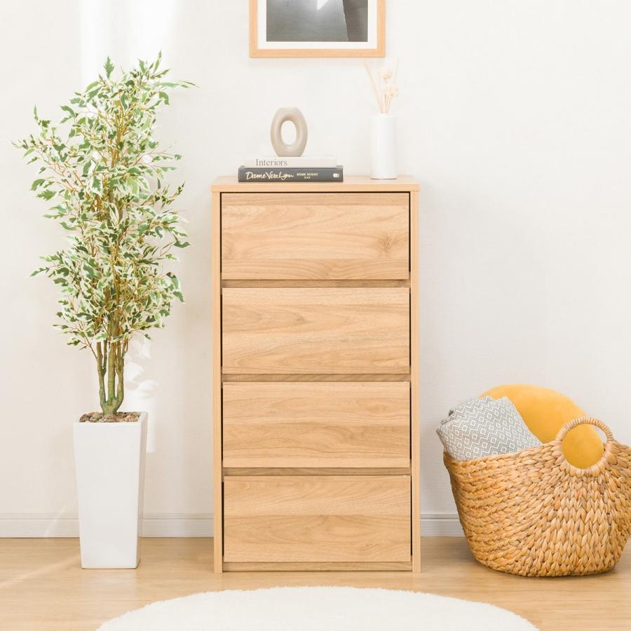 ニトリ（NITORI） 簡単組み立てチェスト(Nクリックチェスト4788LBR