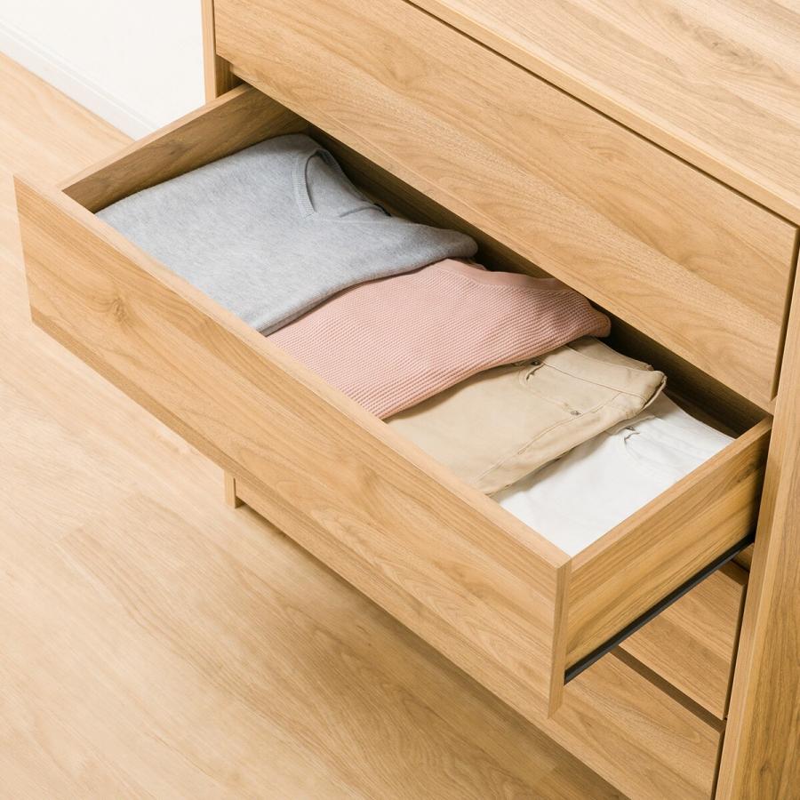 ニトリ（NITORI） 簡単組み立てチェスト(Nクリックチェスト8088LBR