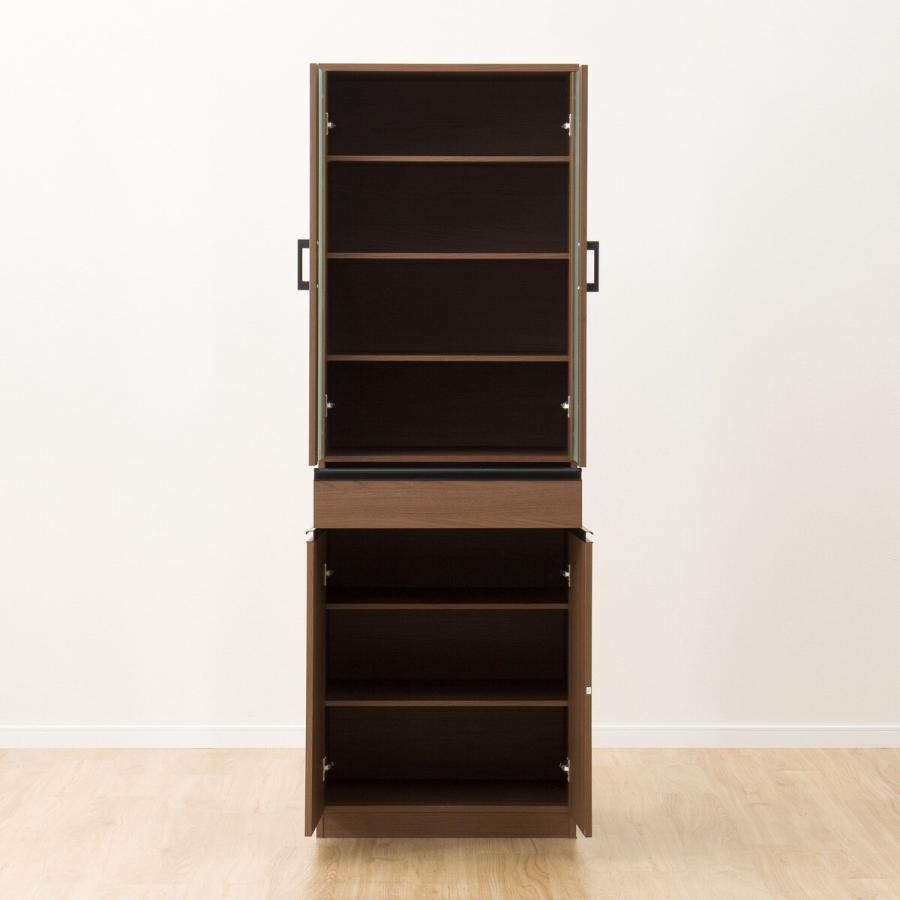 ニトリ（NITORI） 食器棚(フォルムN SK1860 MBR) ニトリ期間限定：4/6