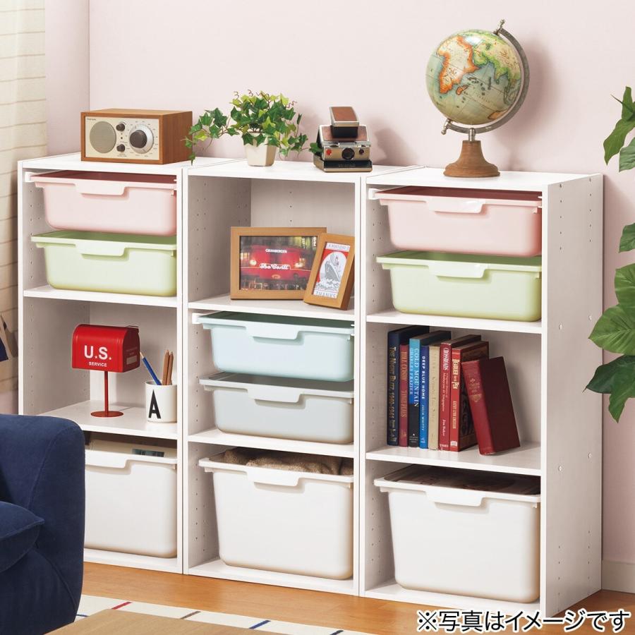 カラボ カラボにぴったり 収納ボックス(浅型/WH) 収納ケース ニトリ