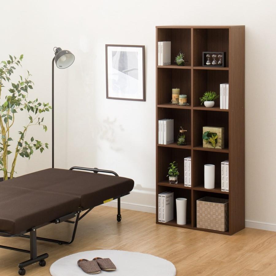 ニトリ（NITORI） マルチ本棚(リブリー1870 MBR） 書棚 ラック 棚