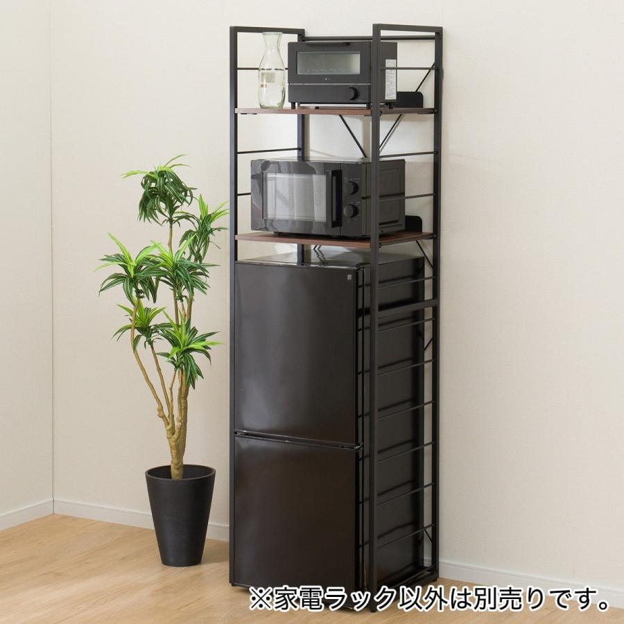 ニトリ（NITORI） 家電ラック (TA002 57 BK) ニトリ期間限定：4/6迄