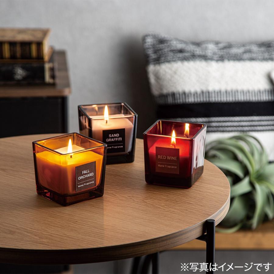 ニトリ（NITORI） グラス入りキャンドル ジョージ(サンドグラフィティ