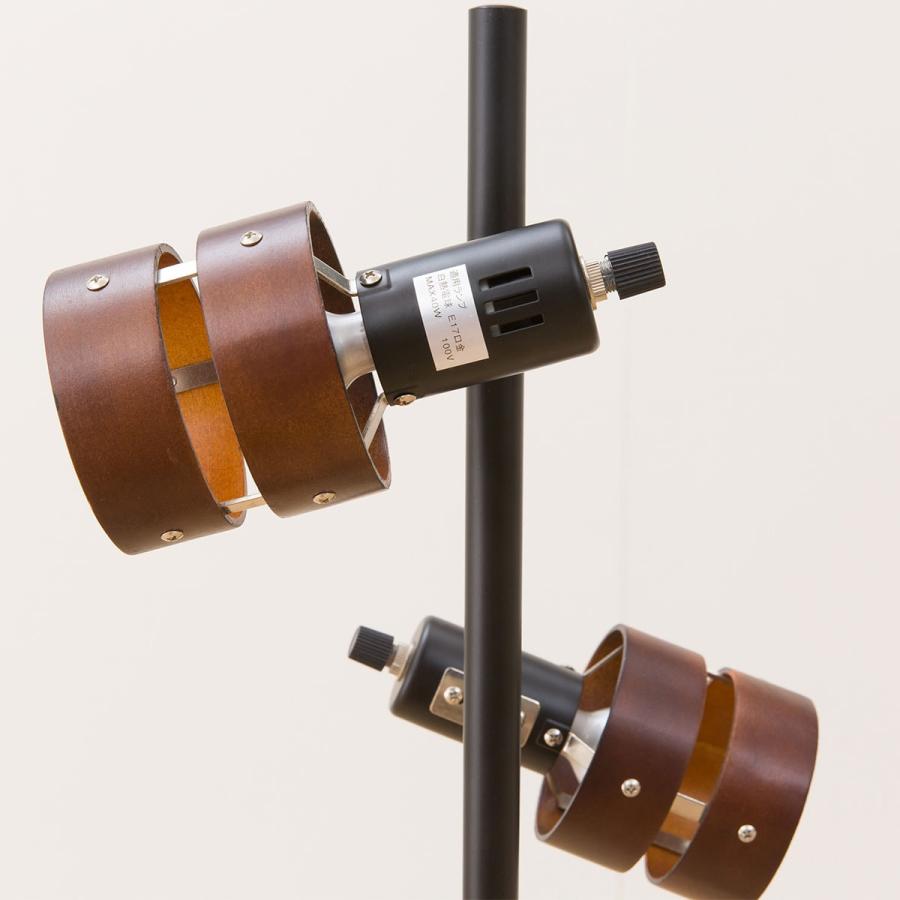 ニトリ（NITORI） フロアランプ 3灯 調光 間接照明 電気スタンド