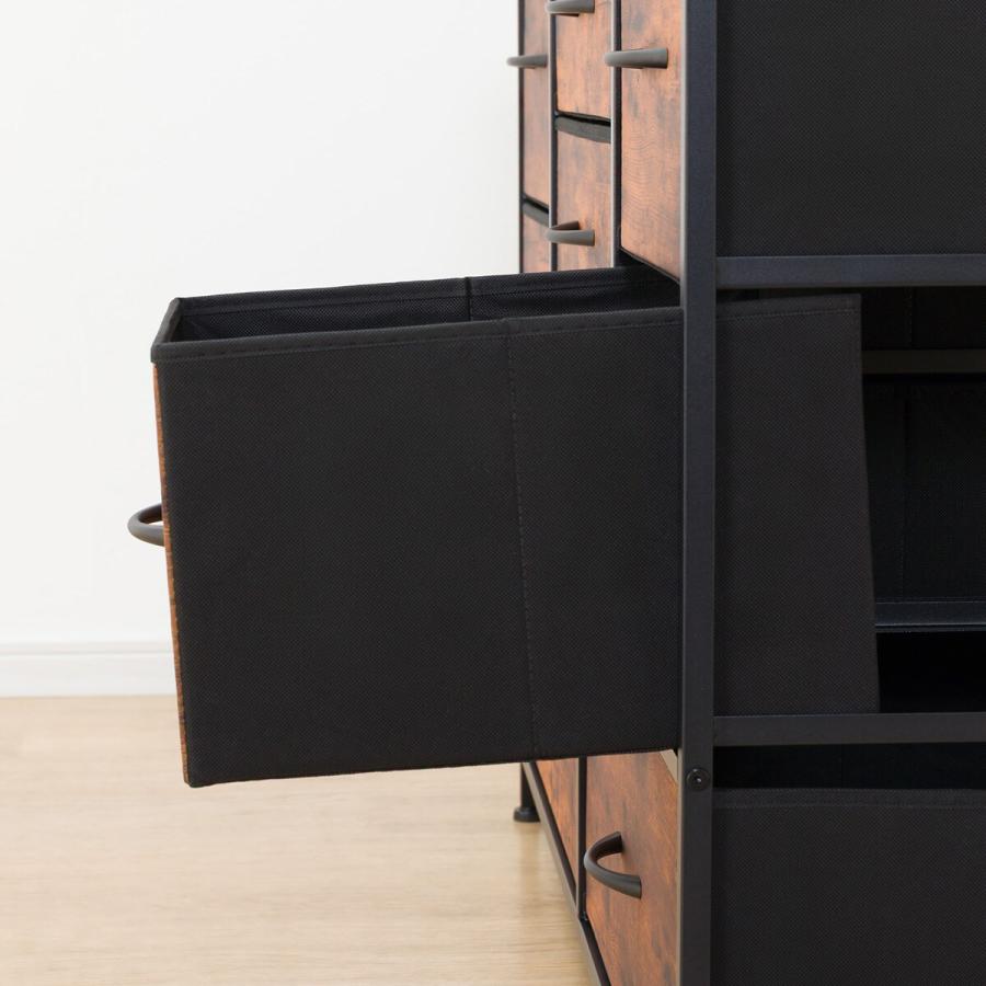 ニトリ（NITORI） ローチェスト(115 MBR/BK JH001) タンス たんす 衣類