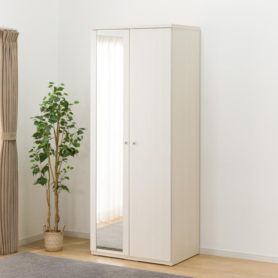 ニトリ（NITORI） ワードローブ(クエスT 80WR WW) ニトリ期間限定：4/6