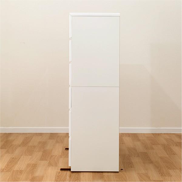 ニトリ（NITORI） チェスト 衣類収納 タンス (クエス 120-6HC WH