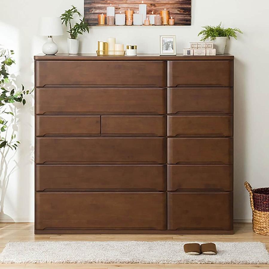 ニトリ（NITORI） ハイチェスト(オウカ2 DVD150HC DBR) タンス たんす