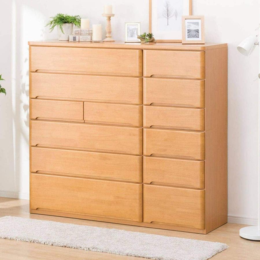 ニトリ（NITORI） ハイチェスト(オウカ2 DVD150HC LBR) タンス たんす