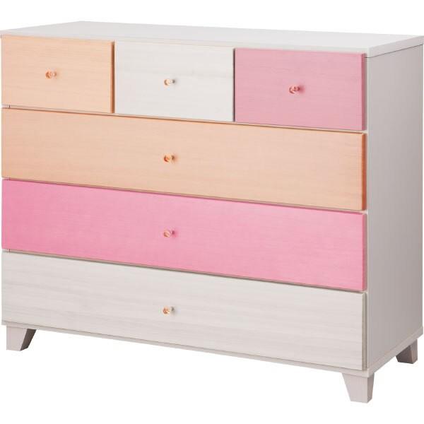 ニトリ（NITORI） シンプルローチェスト(スプラウト2 90-4) タンス