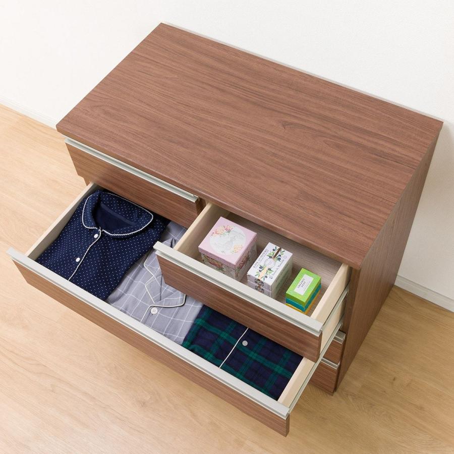 ニトリ（NITORI） クローゼット収納(トラウト 90-4 MBR) ニトリ期間