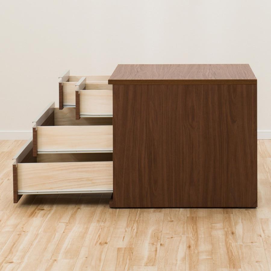 ニトリ（NITORI） 押入れ収納(トラウト 75-3 MBR) ニトリ期間限定：4/6