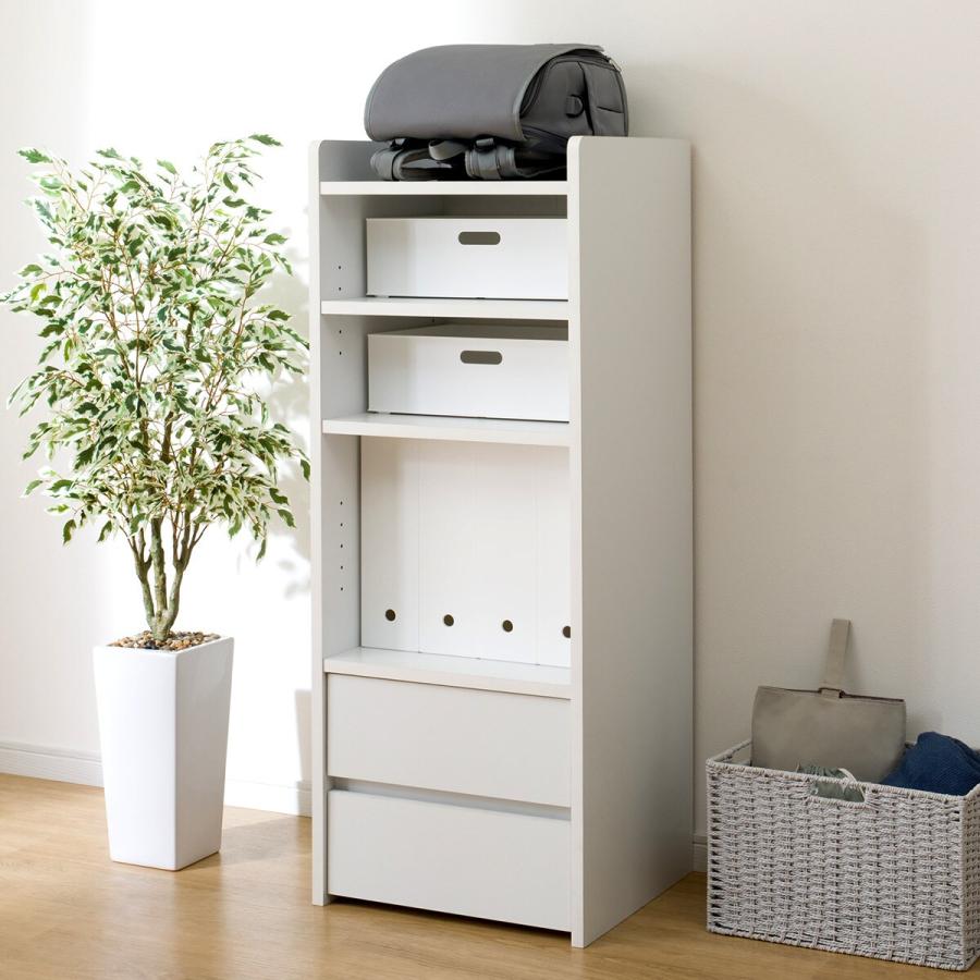 ニトリ（NITORI） コンパクトデスク+上棚＋ワゴン＋シェルフセット