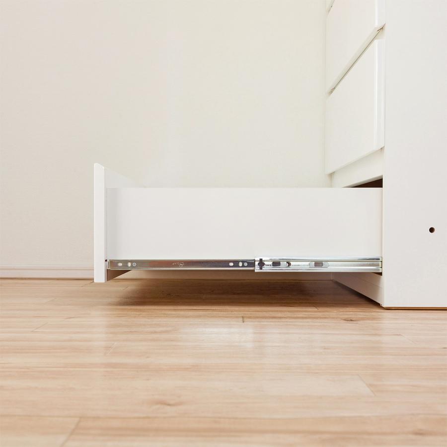 ニトリ（NITORI） ブレザーチェスト上置セット(ポルテD 80BC WH/ポルテ