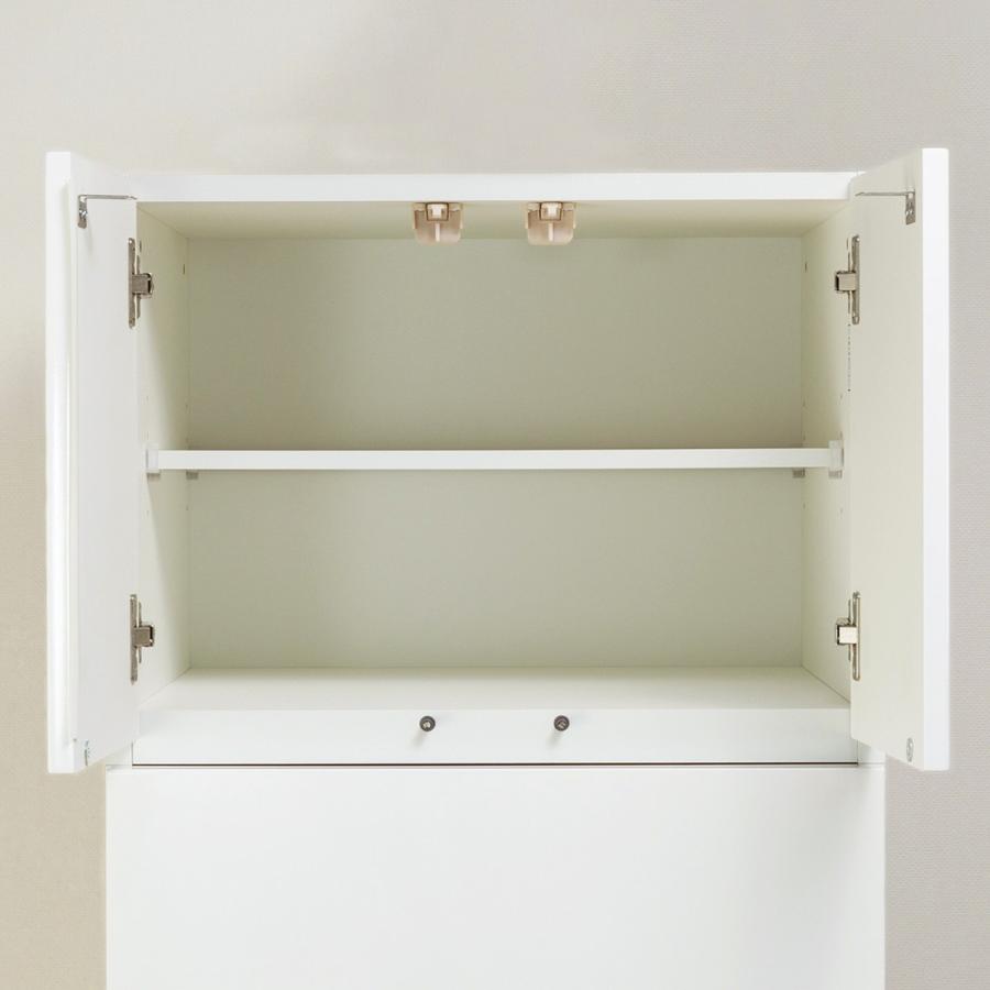 ニトリ（NITORI） タワーチェスト上置セット(ポルテD 60TC WH/ポルテD