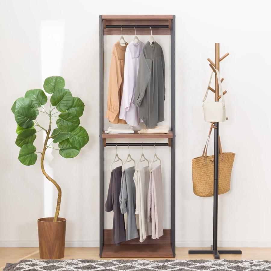 ニトリ（NITORI） オープンワードローブ(アテン 60 MBR) : ニトリ