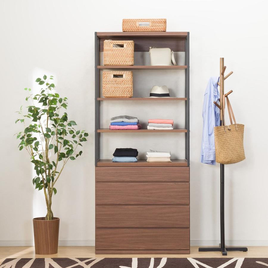 ニトリ（NITORI） オープンシェルフチェスト(アテン 80 K MBR