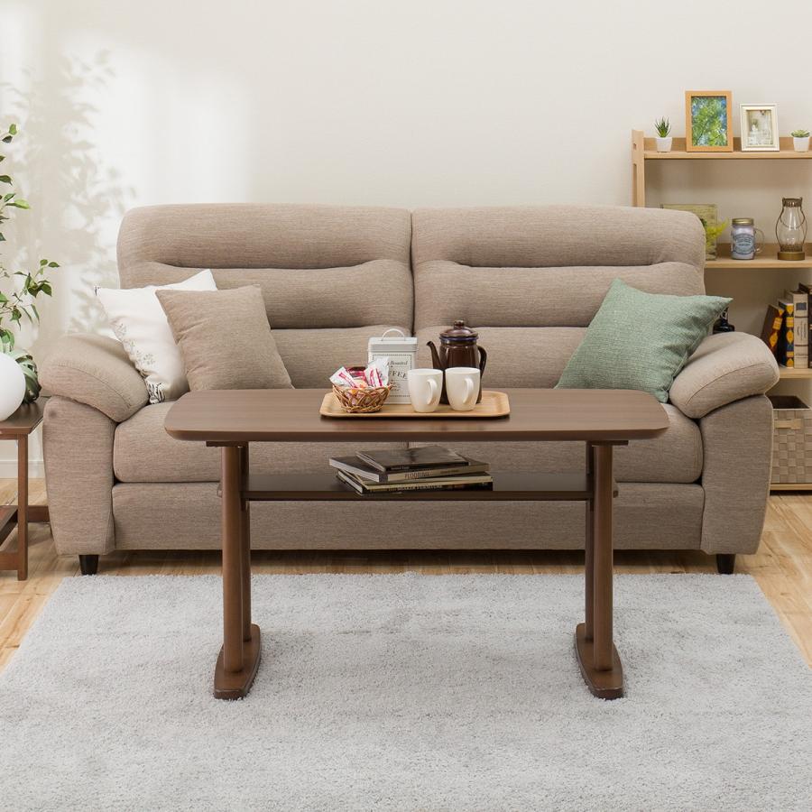 ニトリ（NITORI） 幅115cm センターテーブル(サラ 115 MBR) : ニトリ