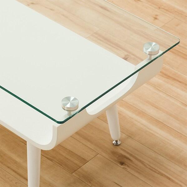 ニトリ（NITORI） 幅96cm センターテーブル(ノルディック2 9645 WH