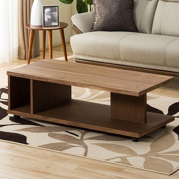 ニトリ（NITORI） 幅120cm センターテーブル(コネクト120 MBR