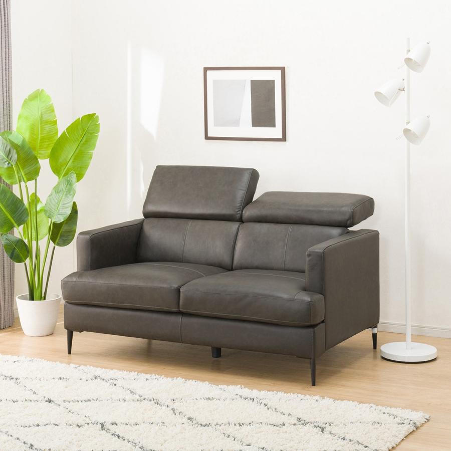 ニトリ（NITORI） ソファー ソファ 2人掛けソファ(サザーラC2 DGY