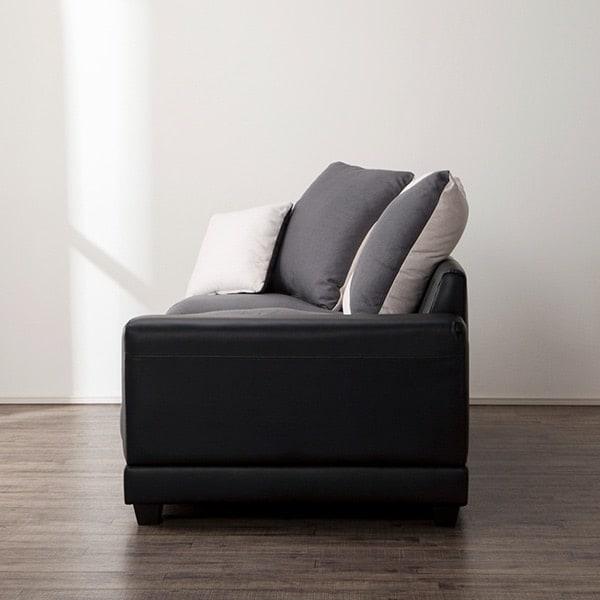 ニトリ（NITORI） ソファー ソファ 3人掛けソファ (キングダム3KD 布