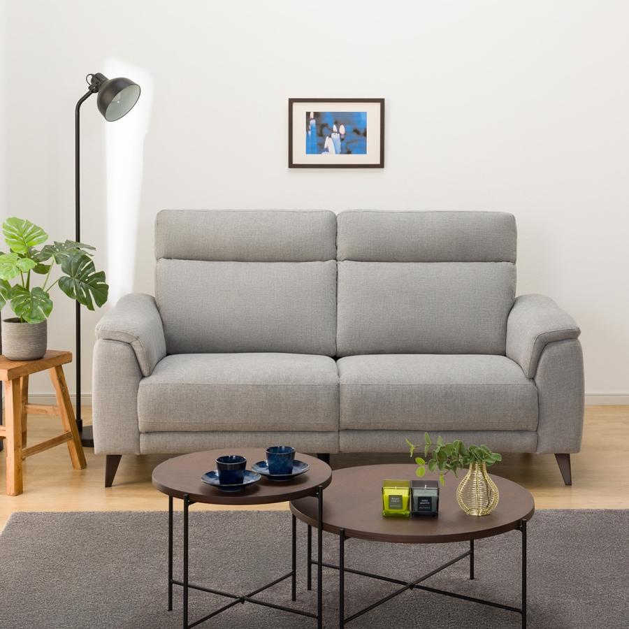 ニトリ（NITORI） ソファー ソファ 3人掛け 布張りソファ(LB07 LGY